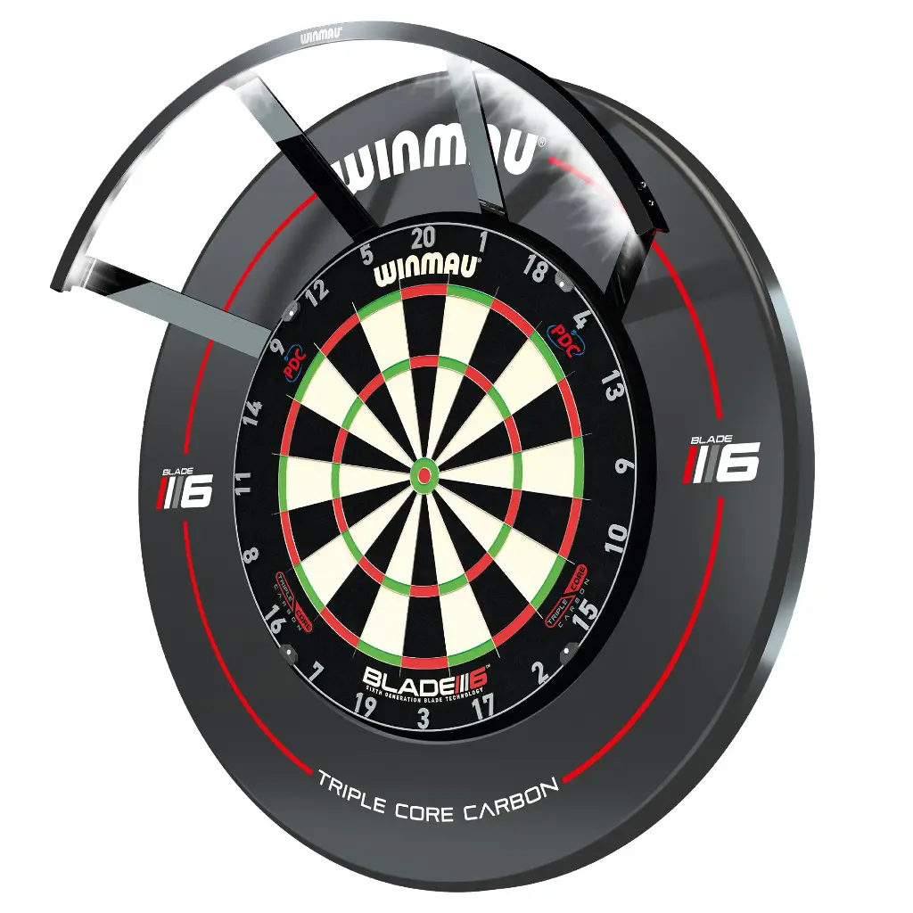 Dartboard Beleuchtung Winmau Polaris