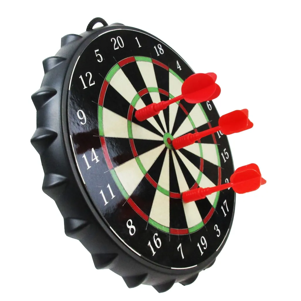 Magnet Dartboard Mini inkl Kronkorken und Magnetdarts