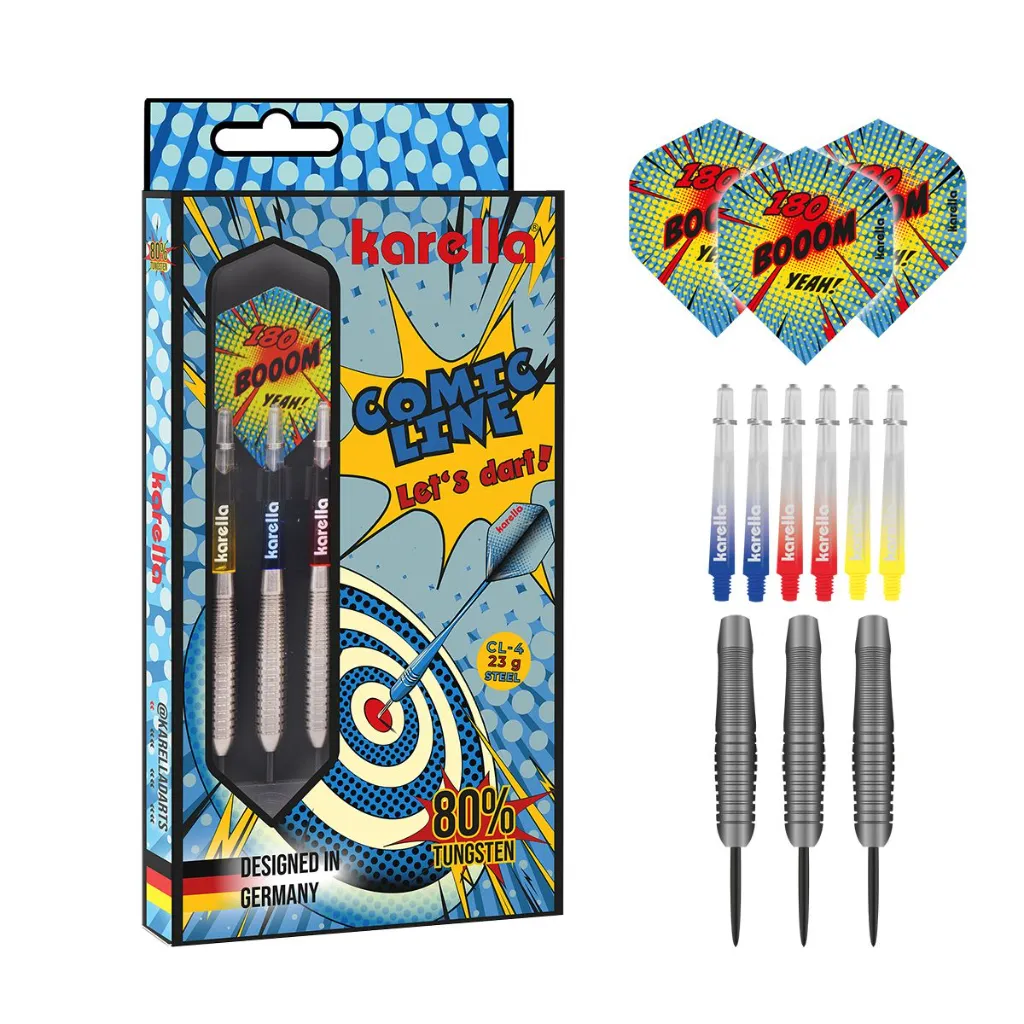 Steeldart Karella Comic Line CL-4 24g 80% Tungsten