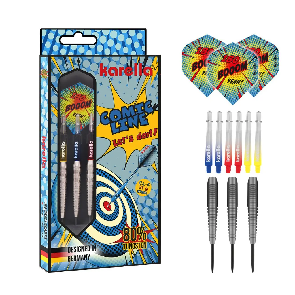 Steeldart Karella Comic Line CL-5 21g 80% Tungsten