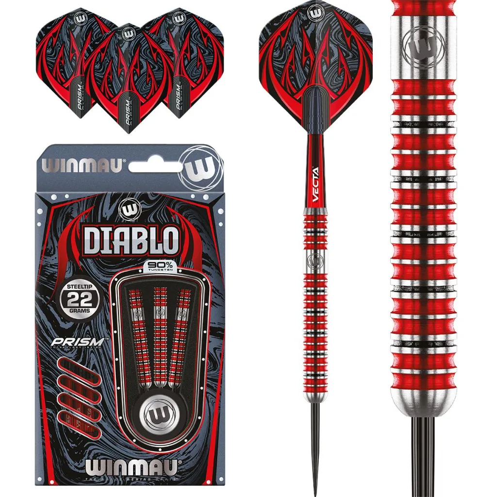 Steeldart Winmau Diablo 1480-24g