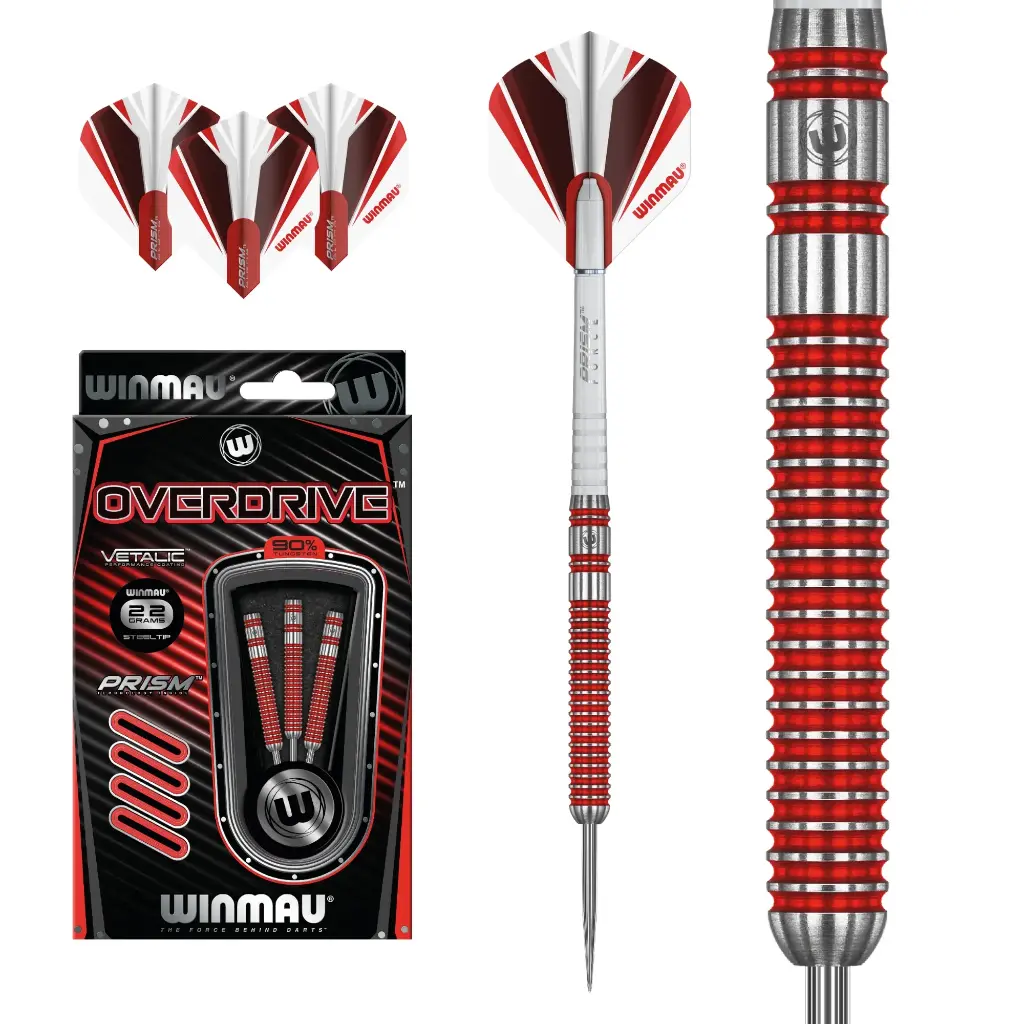 Steeldart Winmau Overdrive 22g/23g/24g