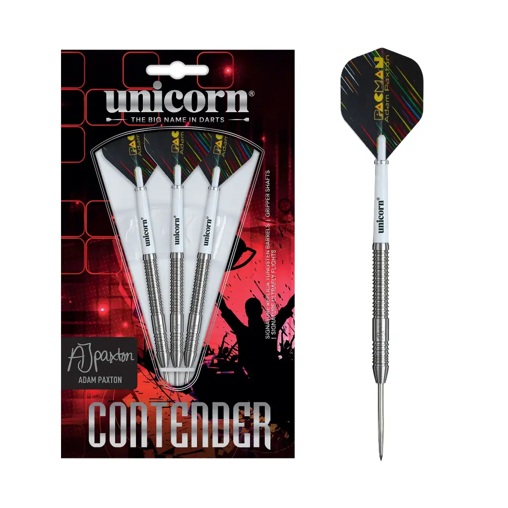 [01336] Unicorn Contender Adam Paxton Steel Dart