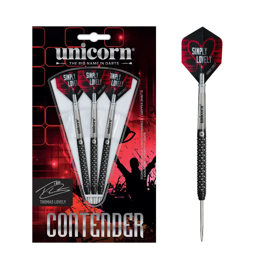 Unicorn Contender Thomas Lovely Steel Dart