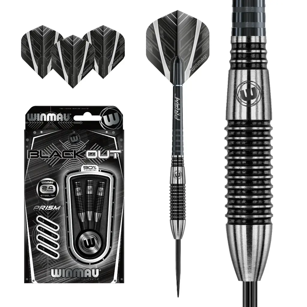 Winmau Blackout Steeldart 24g/26g