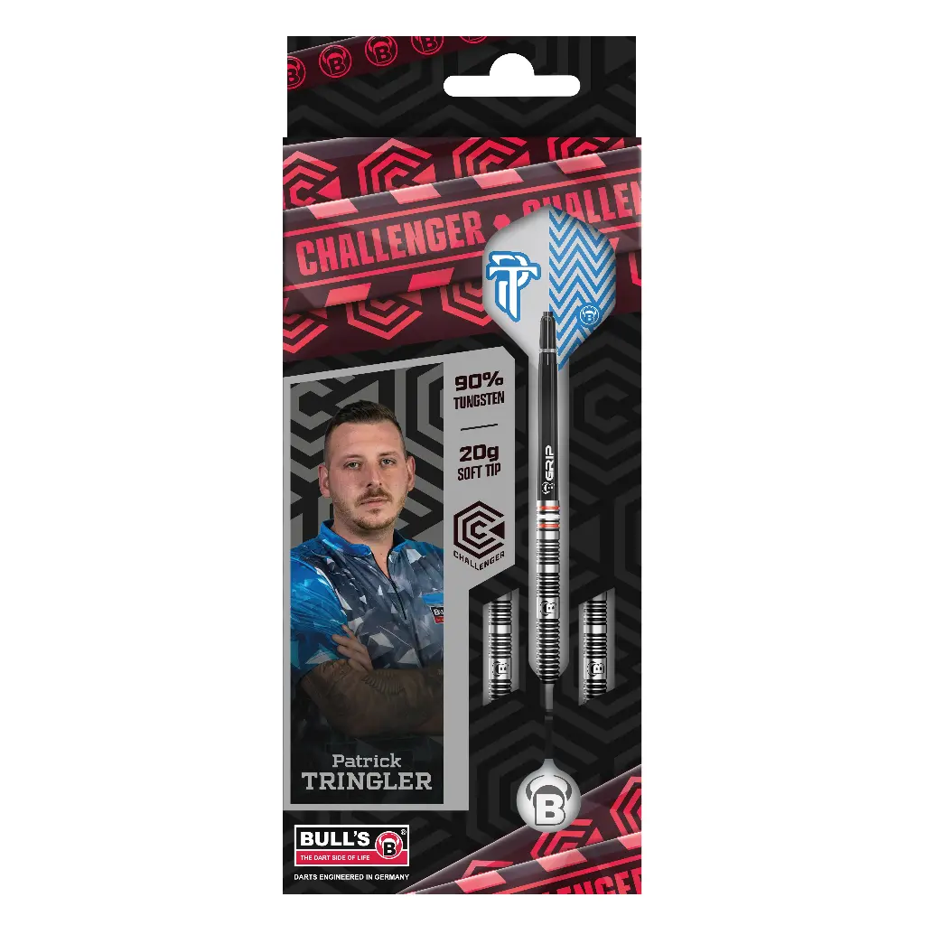[17723] BULL'S Patrick Tringler Challenger Soft Dart