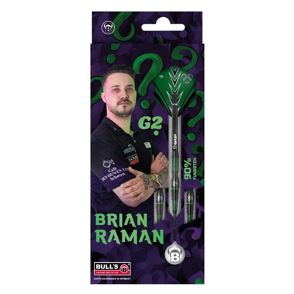 BULL'S Brian Raman G2 Steel Dart