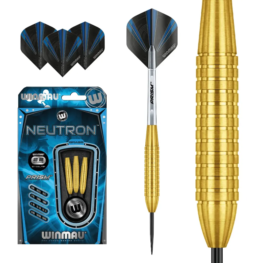 Winmau Neutron Brass Steeldart 22g/24g