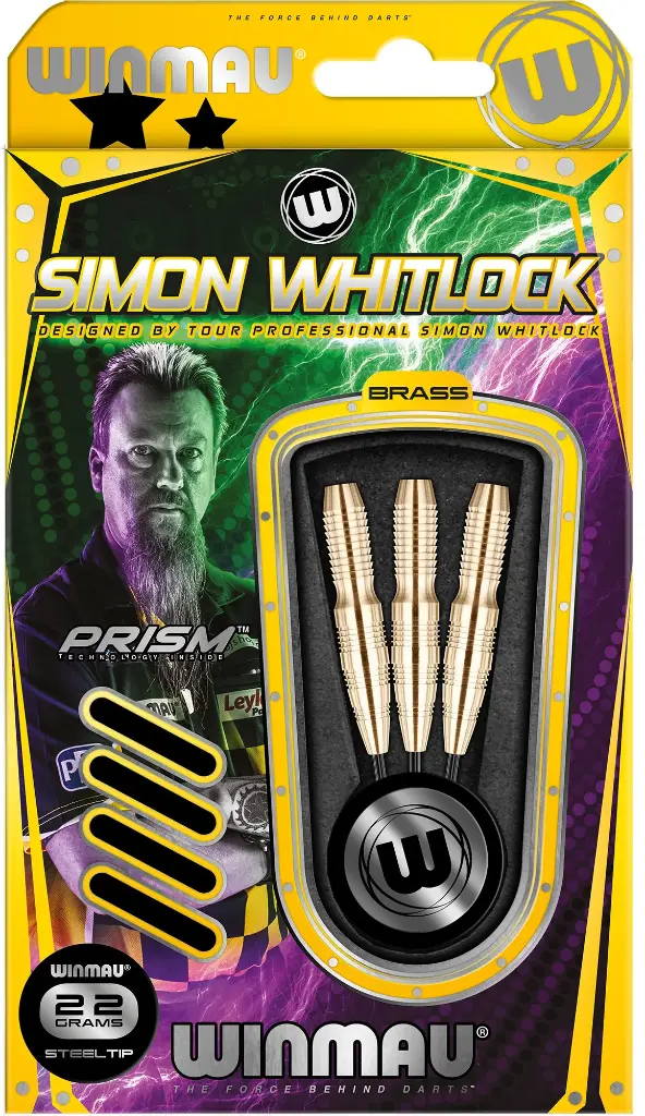 [702701] Winmau S.Whitlock Steeldart Brass 22g/24g (22 g)