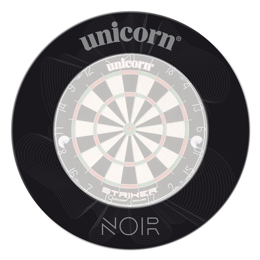 [79356] Unicorn Professional Dartboard Surround - Noir