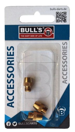 [57903] BULL S Schraubgewicht Brass 2 Gr. 1/4" Gewinde