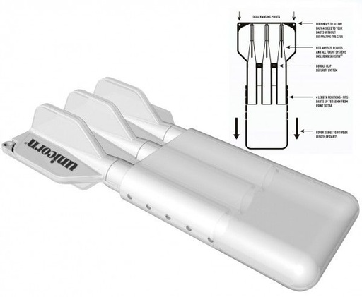 [46601] Unicorn Slider Dart Case