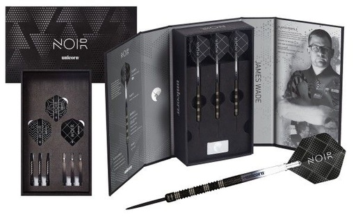 [27810] Unicorn Premier League Player James Wade NOIR Darts Presentation Box