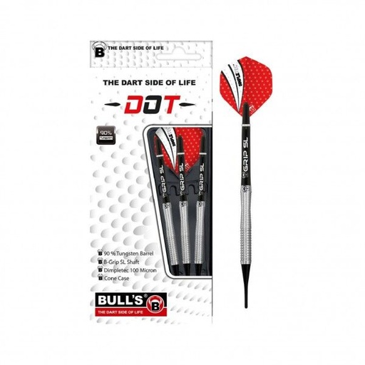 [18378] BULL'S Dot D2 90% Tungsten Soft Dart