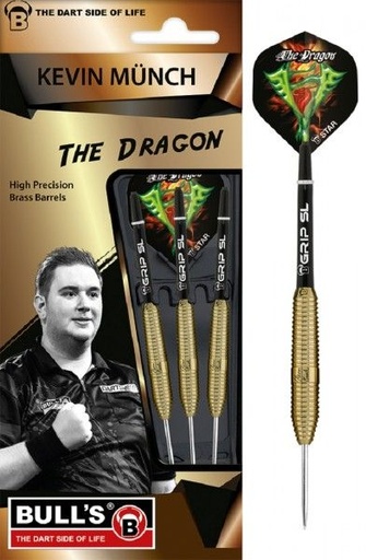 [12151] BULL'S "Kevin Münch" Team Player Brass Steel Dart