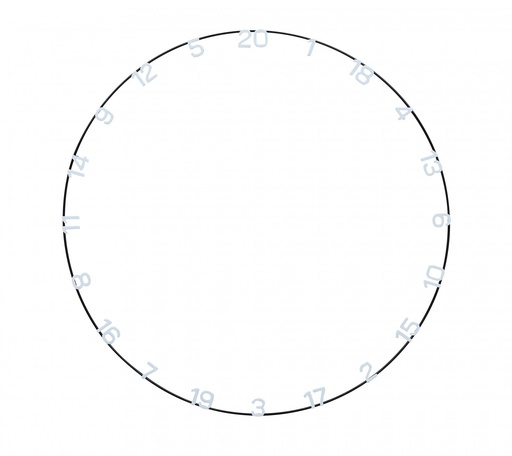 [07999] Unicorn Ultra-Vis Number Ring
