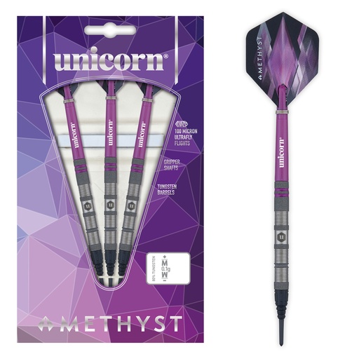 [04740] Unicorn Amethyst 1 Soft Darts