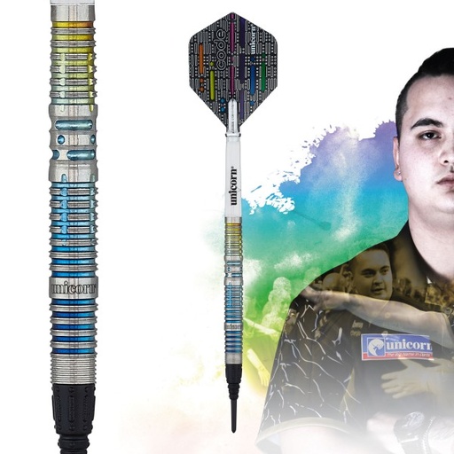 [04271] Unicorn Jeffrey de Zwaan Code Players Soft Dart
