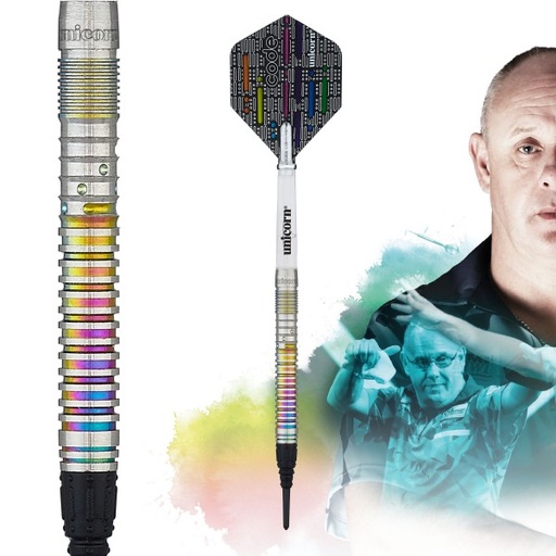 [04268] Unicorn Ian White Code Players Soft Dart