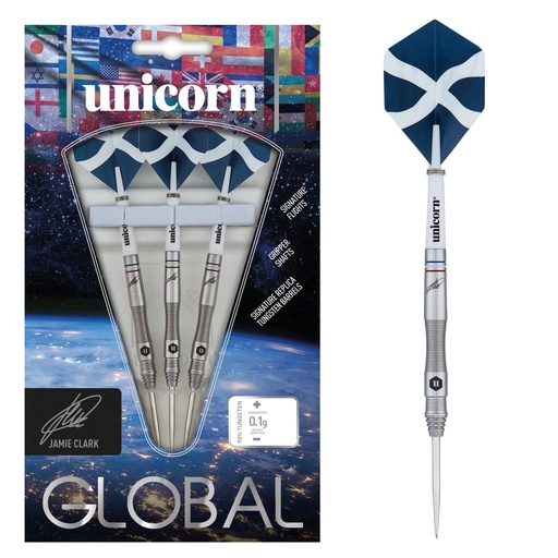 [01317] Unicorn Global Jamie Clark Steel Darts