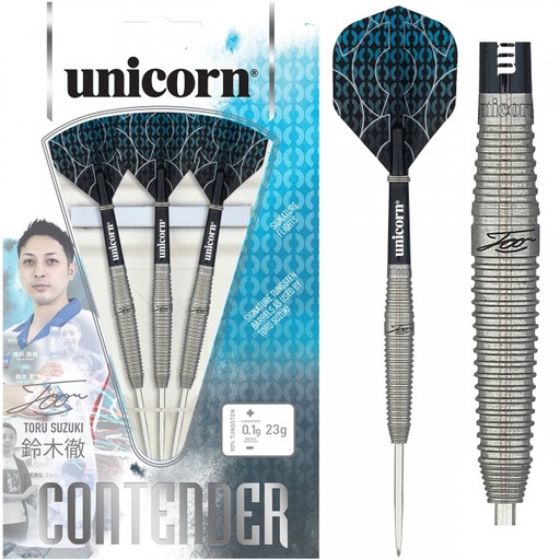 [01226] Unicorn Contender Toru Suzuki Steel Darts