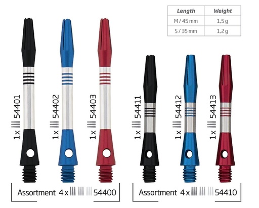BULL'S Cetra Aluminium Shaft