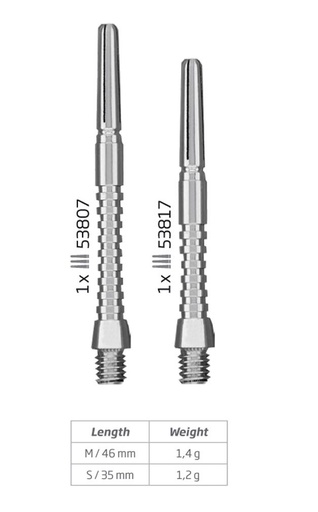 BULL'S Tecno Aluminium Shaft