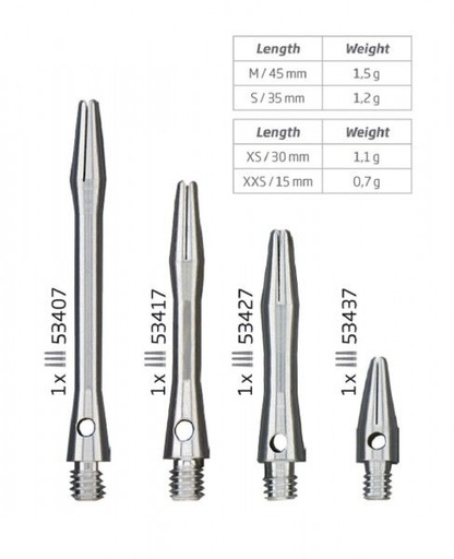 BULL'S Simplex Aluminium Shaft