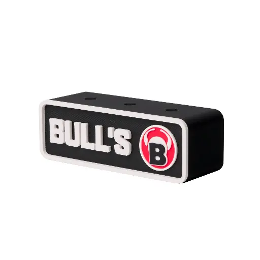 [64065] BULL'S Darthalter 1 Set Eckig Schwarz