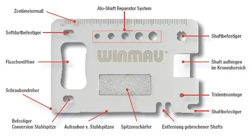 [811001] Multitool Winmau